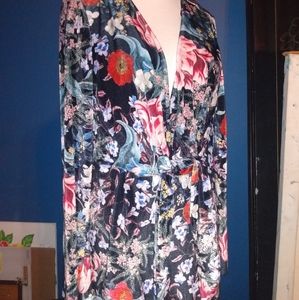 MINKPINK Floral Long sleeve W/shorts